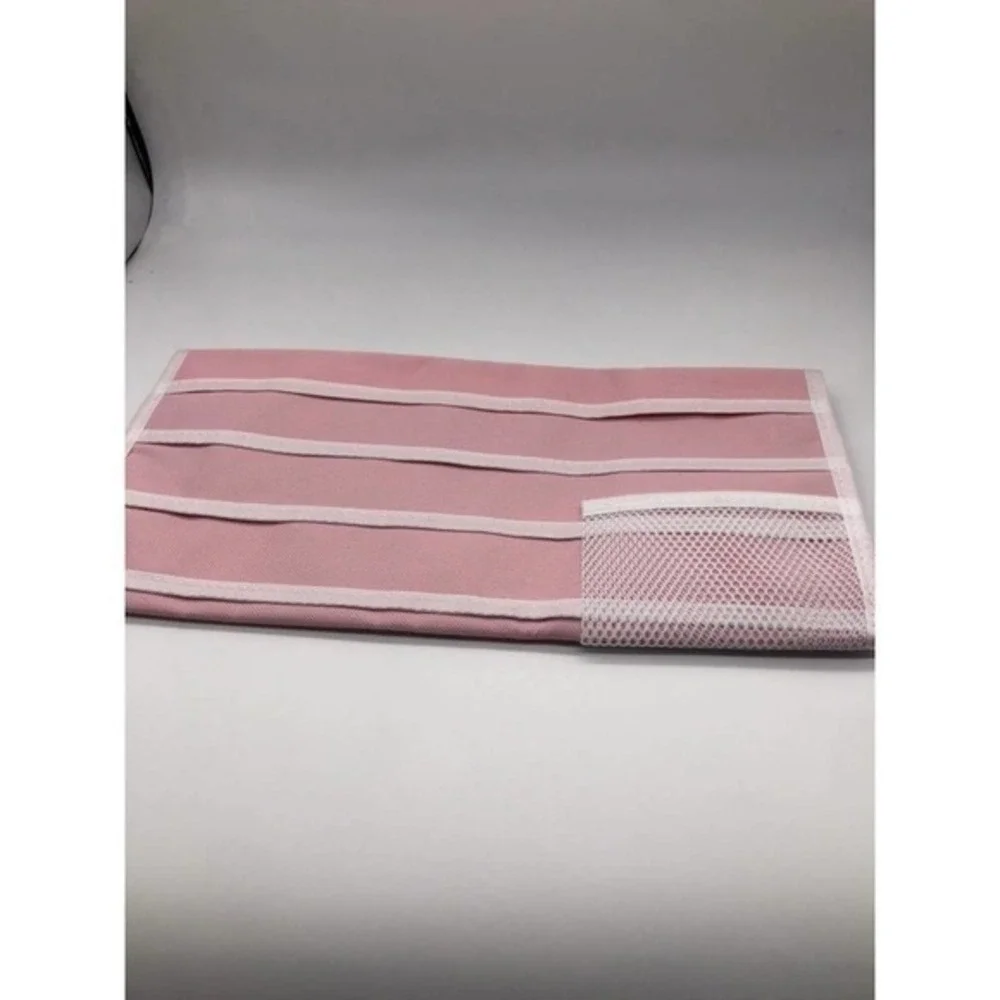 Multi-Pocket Hanging Book Bag Pink‎
